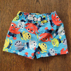 Sesame Street Swimming Trunks Swimming Shorts Size Infant Boy's 3/6 Months